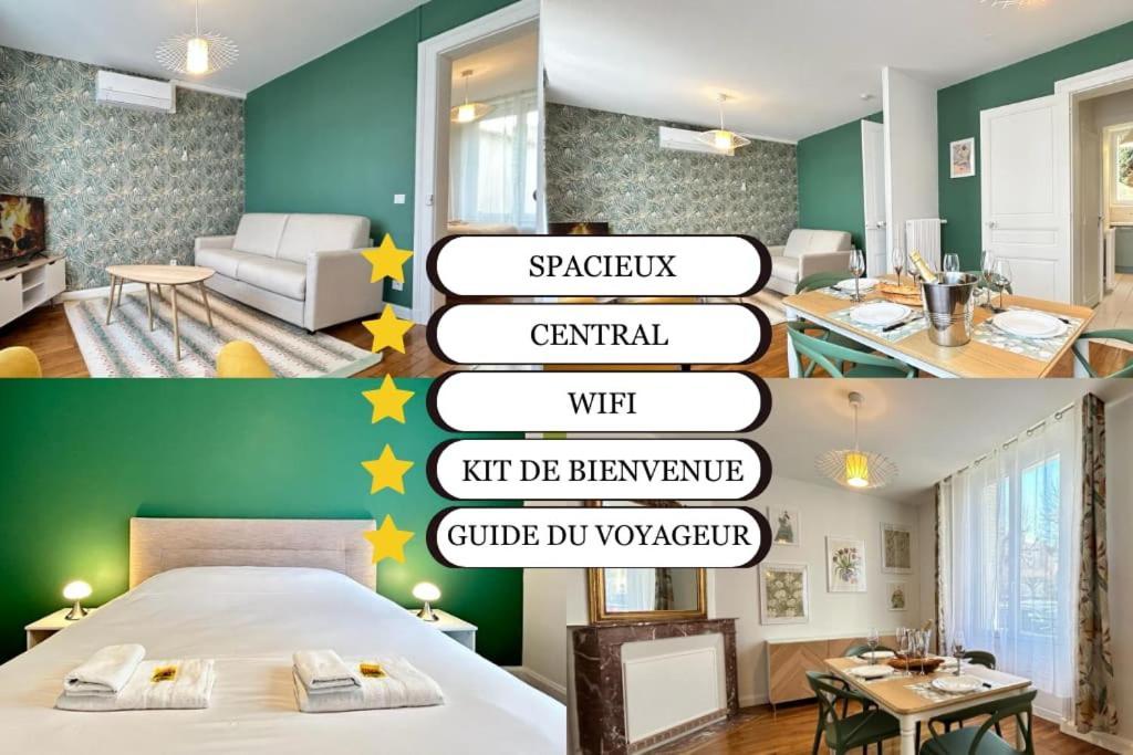 Forum Flower Spacieux T2 Au Coeur De La Ville 랭스 외부 사진